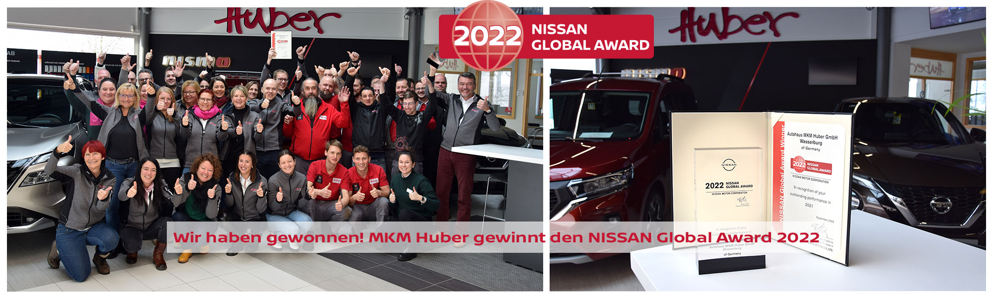 Wir sind Nissan Händler „Weltmeister“